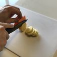 IMG_2588.JPG Easy Slicer - Finger guard for cutting fruits and vegetables