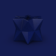 2e02a5b3-2e1f-44f3-89bb-c21a56f4e08c.png 99. Hexagon Origami Geometric Bonsai Vase - V4 - Kira (Inches)