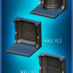 add1.jpg STL file Modular Space Tiles (Additional Set 1 for your tabletop) [Kickstarterproject]・Model to download and 3D print