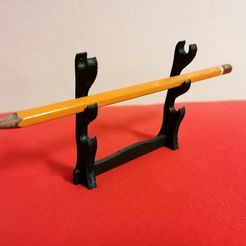 IMG_20210321_203552.jpg STL file Katana stand for pencils / Pencil holder・3D print object to download, Aboutexodma