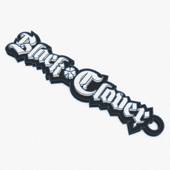 2021-05-25-(6).png Download STL file Black Clover Keyring • 3D printing object, Ezedg2021