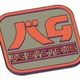 AG-Sys-Mod.jpg AG Systems Beer Mat / Drinks Coaster from Wipeout Game