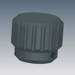 CR83D_Z_axis_Knob.jpg Бесплатный STL файл Z Axis Lead Screw Knob 8mm・3D-печатная модель для скачивания