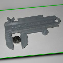 calibrador de llavero simple