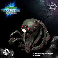 CLOCKWORK-HORROR.jpg Fichier 3D Horreur de l'horloge・Modèle à imprimer en 3D à télécharger