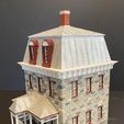 Derr-House-6.jpg HO SCALE SECOND EMPIRE VICTORIAN HOUSE "THE DERR HOUSE"