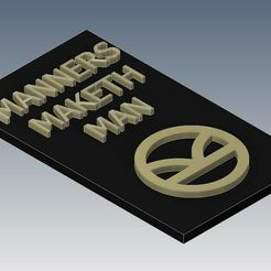 Kingsman2_2.jpg Fichier 3D gratuit Citation du film Kingsman (The Secret Service)・Idée pour impression 3D à télécharger
