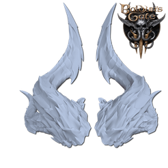 CAMBION-NKD-M-C.png Baldur's Gate 3 CAMBION NKD M C Horns For Cosplay