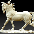 Horse 3D printing3.png Fichier STL gratuit Cheval・Design pour impression 3D à télécharger
