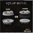 07-Jule-Scrap-Metal-03.jpg Scrap Metal - Bases & Toppers (Small Set)