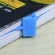 bh-02-01.jpg Office Stationery Multifunction Thumb Book Support Book Holder Plastic Bookmark Reading Assistant Book Holder 3d-print and cnc