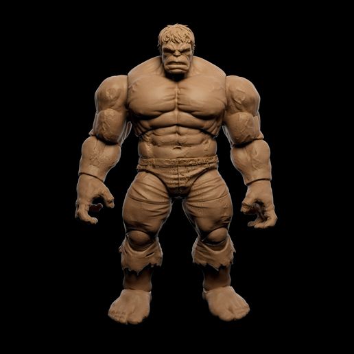 hulk_v005_Edited.jpg Hulk Kopfskulptur von TeenTurtle