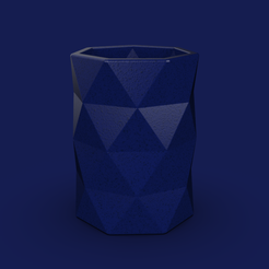 536526de-3c68-4529-9794-f54a46c18d91.png Free STL file 66. Facet Geometric Origami Bonsai Pot- V9 - Valeria・3D printing template to download