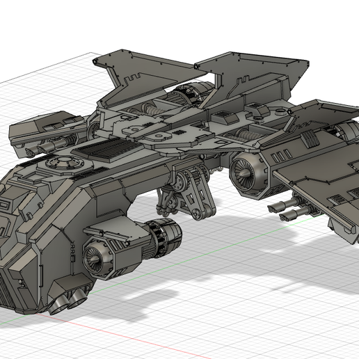 Storm-Eagle-Transport.png Download free STL file Blast Eagle Transport • 3D printer design, IronMaster