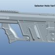 selector_hole_variant.jpg PTDR-9 SMG Kit for airsoft AAP01 (Bullpup SMG)