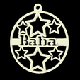 Baba.png Mum and Dad Christmas Decorations