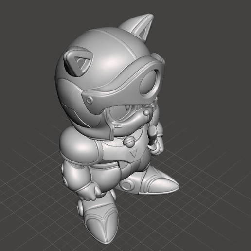 🐱 Cat Ninja Legend Teyandee - Speedy (Samurai Pizza Cats)・ STL