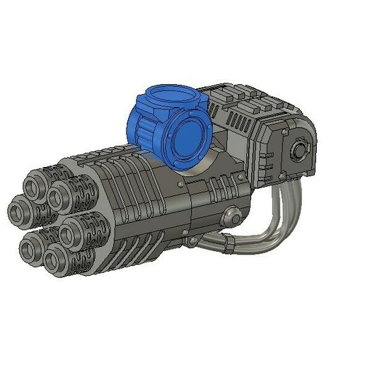 Cyclone Melta Lance 3D model