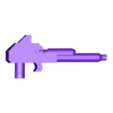 Astro pistol -no supports.stl Transformers WFC Astrotrain - pistol hand gun blaster  - cartoon version