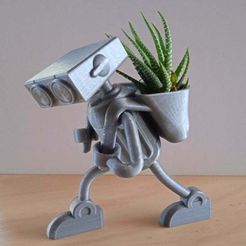 171482742_815992339008097_3188248444512916436_n.jpg STL file Pot Robot・3D printer design to download