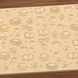 05.jpg Bookish Reading Nook Textured Roller