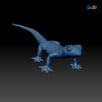 3DPrint2.jpg Namib Gecko -Pachydactylus rangaii-with full size texture + Zbrush Originals-STL 3D Print File-High Polygon