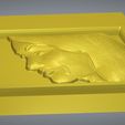 face-03-05.jpg real 3D Relief For CNC building decor wall-mount for decoration "face-03" 3d print
