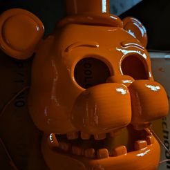 STL file Withered Chica Mask (FNAF / Five Nights At Freddy's) 🎃・3D print  object to download・Cults