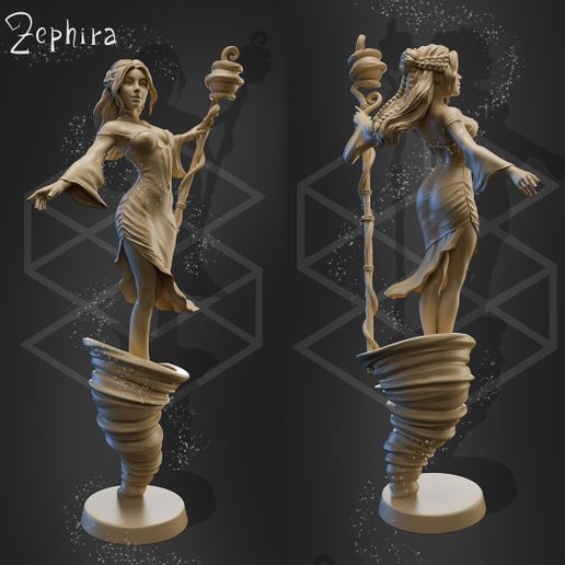 Zephira-Guardian of the Forest 3D model