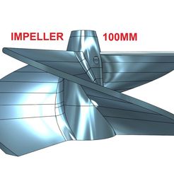 100MM.jpg IMPULSOR DE 3 HOJAS PARA LA UNIDAD DE BOMBA DE JETES - 100mm