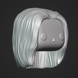 08.png A female head in a POP style. Long straight hair. WH_1-4