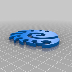 tribal.png 3D-Datei Zerg-Symbol aus Starcraft 2 kostenlos・Design für 3D-Drucker zum herunterladen