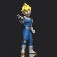 Preview_7.jpg Вегета Dragon Ball с печатью FDM
