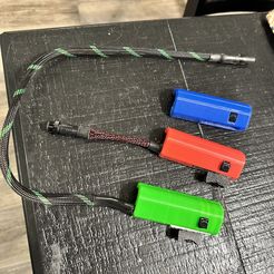 IMG_2173.jpeg 3MF file Vulcan / Miller / Lincoln / ESAB / Everlast Tig Welder Hand Torch Throttle・3D print design to download