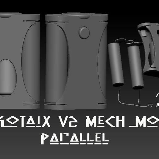 ZBrush Document kotaix 2.png Squonk Parallel Mech Mod "Kotaix v2".