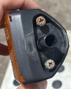 Puch/Suzuki Maxi turn signal support