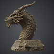 3.png Ancient Dragon Guardian Bust