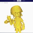 FootSoldier_3DPrint_Preview.jpg Plants vs Zombies - Soldado de infantaria
