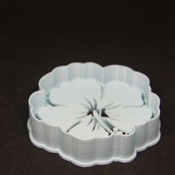 IMG_2121.jpg STL-Datei Blume Keksform kostenlos・3D-Druckvorlage zum Herunterladen
