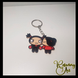 PuccayGaru_3.png Pucca and Garu "Beso" keychain.