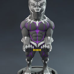 Add Watermark_2020_09_01_08_16_05 (4).png 3D file Black panther (Pantera negra) marvel・3D print object to download