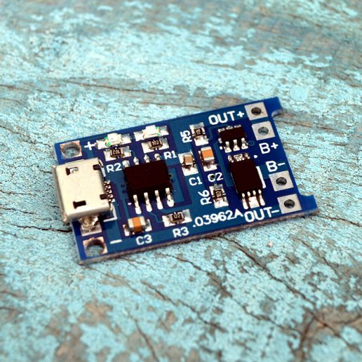 TP4056-board.JPG LAMP with parametric battery case (rechargeable)