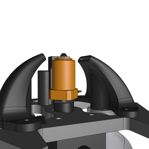 IMG_0994.png Flsun V400 Effector mod - Cpap, bed levelling sensor, cable management