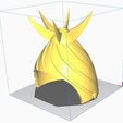 29.jpg Файл STL Шлем Bomb Devil Reze - Косплей Chainsawman・Модель для печати в 3D скачать