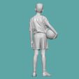 DOWNSIZEMINIS_boyball299c.jpg BOY WITH  SOCCER BALL PEOPLE CHARACTER FOR DIORAMA
