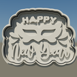 HappyNewYear2.png Celebrate the Countdown with Sweet Creations - Happy New Year Cookie Cutter and Stamps!