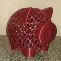 7a7801c07f8333b00de5f5315898d848_preview_featured.jpg Free STL file Money Pig Coin Bank・3D printer design to download