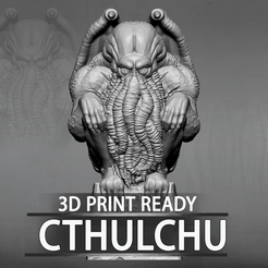 11.png Cthulhu 3D model