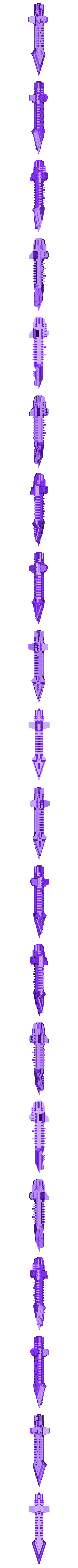 Plain_Hull.stl Chaos Light Cruisers