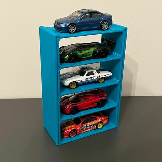 🥵 Hot Wheels Organizer Stand Display 1/64 Scale (Easy-Print